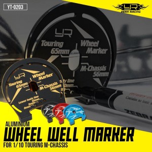 Yeah Racing Body Wheel Well Marker RC Car Body Tools